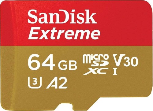 Microsd extreme 64gb sandisk - extreme,