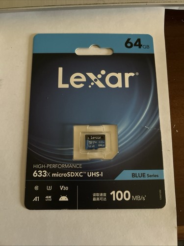Lexar 64gb microsd - microsd, uhs-i