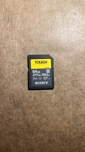 Sony tough 277 mb - m, 64