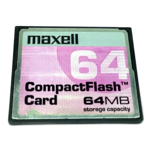Maxell compact flash card - maxell,