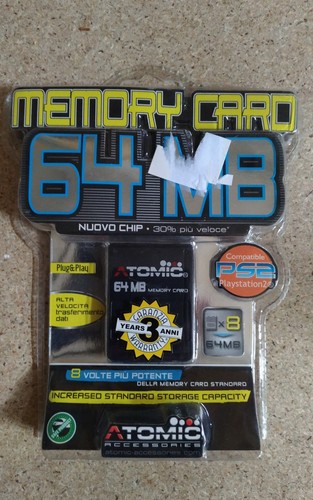 Memory card per ps2 - card, 64