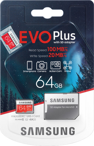 Micro samsung evo plus 64gb - micro,