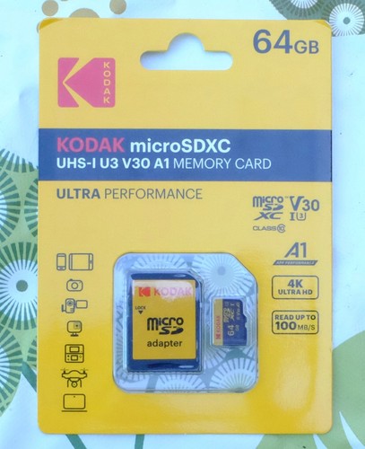 Kodak carte micro 64gb - micro, sd