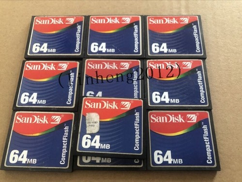 10pcs sandisk compactflash - 10pcs,